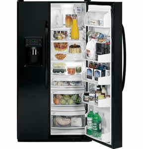 GE GSHF9NGYBB Side-By-Side Refrigerator