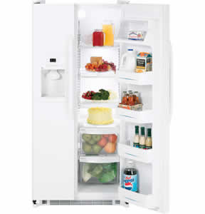 GE GSS20GEWWW Side-By-Side Refrigerator
