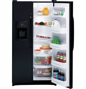GE GSS25JETBB Side-By-Side Refrigerator