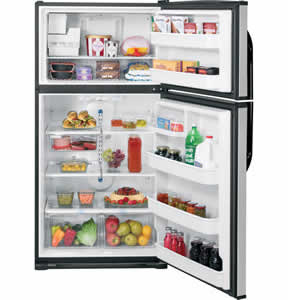 GE GTL21KCXBS Top-Freezer Refrigerator