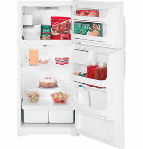 GE GTS16BCSRWW Top-Freezer Refrigerator