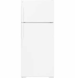 GE GTS18GCSWW Top-Freezer Refrigerator
