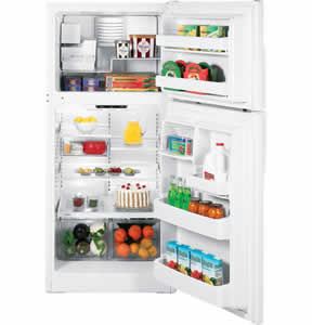 GE GTS18ICSRWW Top-Freezer Refrigerator