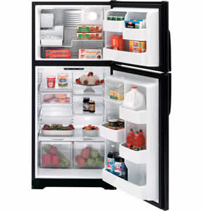 GE GTS18KCPBB Top-Freezer Refrigerator
