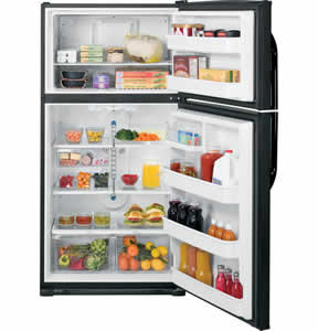 GE GTS21KBXBB Top-Freezer Refrigerator