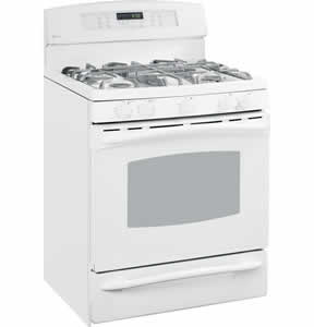 GE PGB916DEMWW Profile Free-Standing Self Clean Convection Gas Range