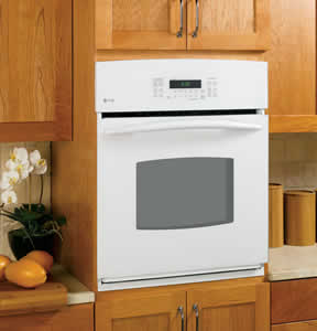GE PK916WMWW Profile Built-In Single Convection Wall Oven