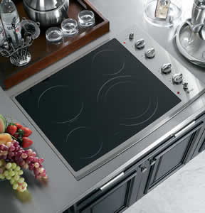GE PP912SMSS Profile Built-In CleanDesign Electric Cooktop