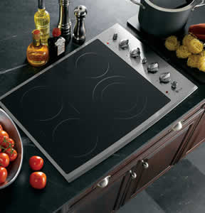 GE PP932SMSS Profile Built-In CleanDesign Electric Cooktop