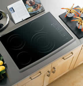 GE PP945SMSS Profile Built-In CleanDesign Electric Cooktop