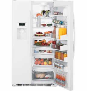 GE PSCF5RGXWW Profile Side-By-Side Refrigerator