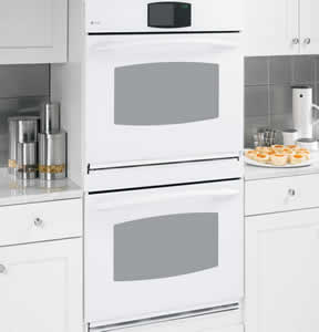 GE PT960WMWW Profile Built-In Double Convection Wall Oven