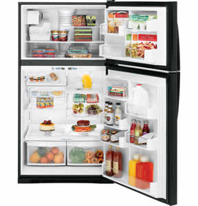 GE PTS22LHSBB Profile Top-Freezer Refrigerator