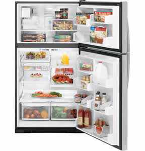 GE PTS22SHSSS Profile Stainless Top-Freezer Refrigerator