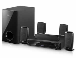 samsung dvd home theater system shows prot on display
