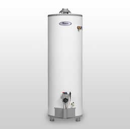 Whirlpool BFG2H4040T3NOV E 40 Gallon Natural Gas Water Heater