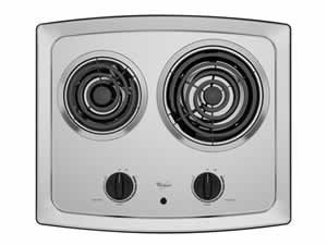 Whirlpool RCS2012RS Electric Coil Cooktop